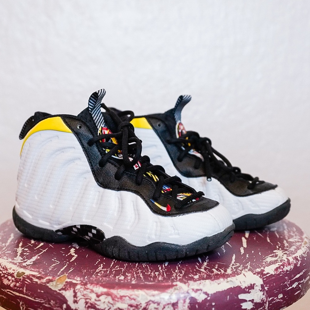 Nike Little Posite One PS Motorsport Sneakers | 12C
